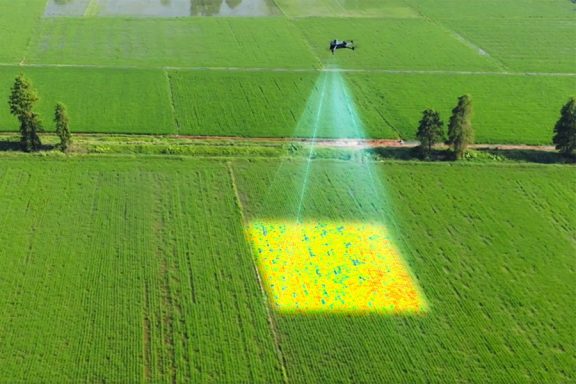 Dron multiespectral